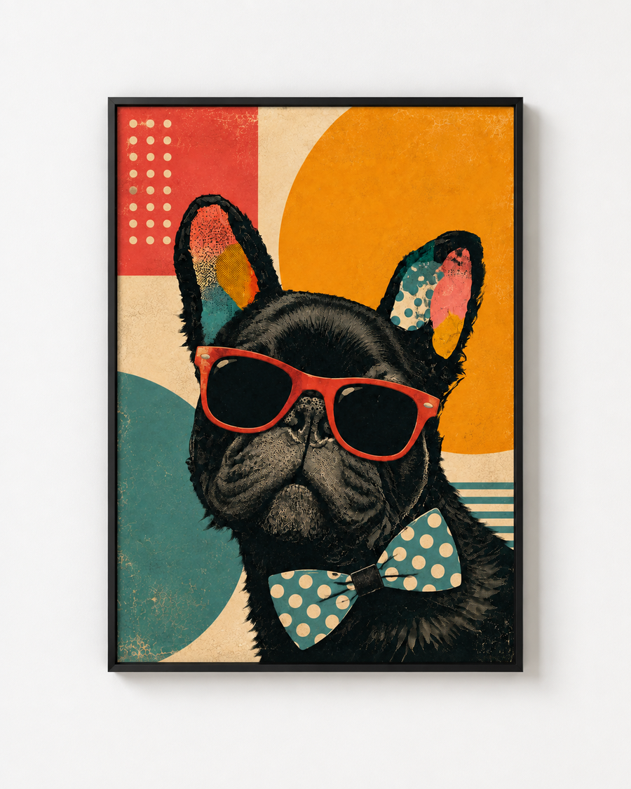 Mean Puggin black-framed category preview