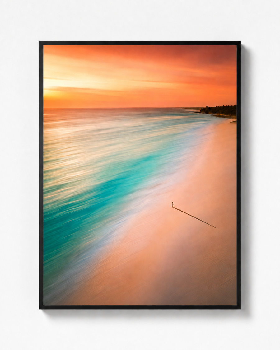 Turquoise Solitude black-framed category preview
